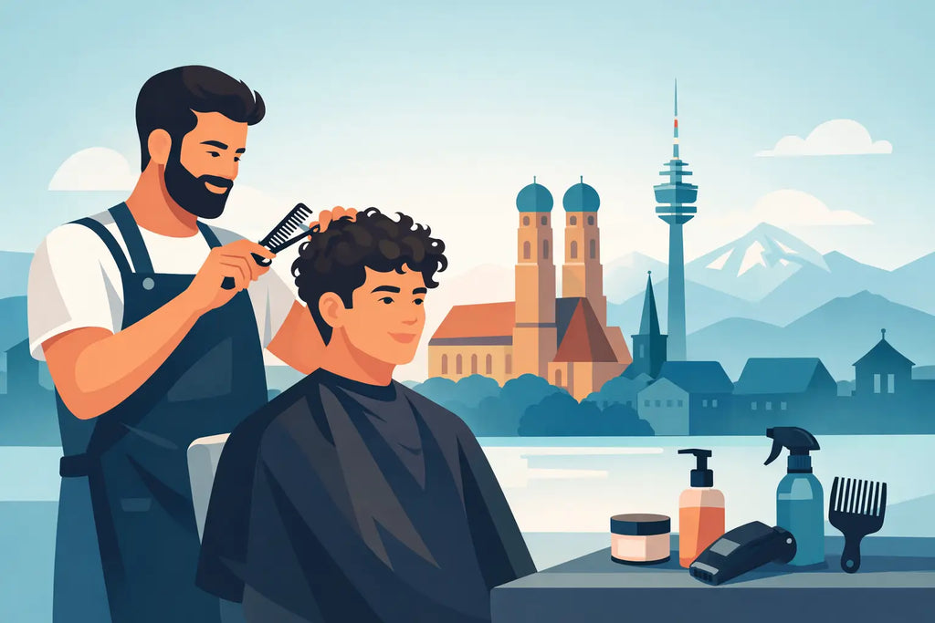 Barber für lockige Haare in München finden