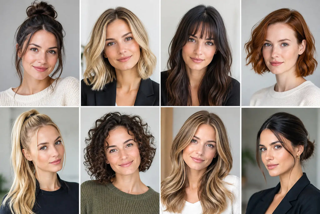 Beste Frisuren für hohe Stirn: 8 starke Looks